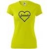 Friends (párové tričko) - Dámske Fantasy športové (dresovina) - XS ( Neonová žltá )