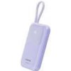 Canyon OnPower 101, Powerbank, 10.000 mAh, displej, in: USB-C, out: USB-A, QC 3.0/USB-C, PD 22,5W, integ. káb.. (CNS-CPB101PU)