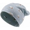 STERNTALER Čiapka prechodná sloch autíčka svetlá modrá chlapec veľ. 47 cm - 9-12 m