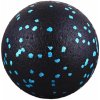 Masážna loptička Massage Ball, priemer 8cm, čierno modrá