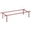 Lotosan LN8923 VERSE kovové nohy pod skrinku, 130 cm 130 x 25 x 43 cm červená