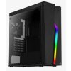 AEROCOOL skriňa Bolt, Mid tower, 1x USB 3.0, 2x USB 2.0, 2x audio, bez zdroja