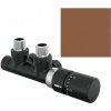 Zehnder ventily – Set P rohová armatúra 1/2”, s termostatickou hlavicou vpravo Terracotta 839419-0292