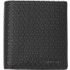 Pánska kožená peňaženka Calvin Klein - Minimalism Leather Trifold 6CC /Čierna