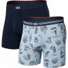 Boxerky SAXX VIBE XTRA SOFT COMFORT BOXER BRF FLY 2PK veľkosť L