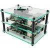 Cluster Case s ventilátormi pre Raspberry Pi