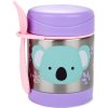 SKIP HOP Zoo termoska na jedlo s lyžičko/vidličkou 12m+ koala 325 ml
