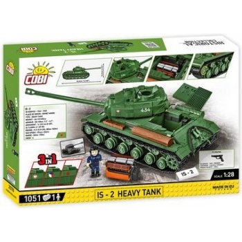 Cobi 2578 World War II Ruský ťažký tank IS-2