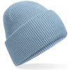 Beechfield Pletená čiapka B385R Dusty Blue one size