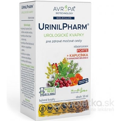 AVROPA UrinilPharm Forte bylinné kvapky 50 ml