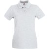 Fruit of the Loom Polokošile Lady-Fit Premium Polo, krátký rukáv, dámská COT-16303060003 L Ash