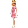 Mattel Barbie modelka Ružové kvetinové šaty