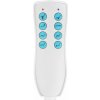 Elektrické kozmetické kreslo Azzurro 869a, otočné, so 4 motormi, biele