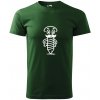 Handel Tričko - Závitová láska Farba: fľaškovozelená, Veľkosť: M, Strih trička: pánsky