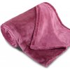 SLEEPWELL Deka mikroflanel staroružová Mikroplyš 150x200