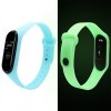 Xiaomi Mi Band 3/4 náhradný náramok - Svietiaci Farba: Modrá MBSCZ-SVT003
