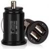 Autoadaptér mini 2 x USB 12/24V, max 2.1A