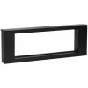 Rámček pre prístroje výklopnej zásuvky - NOEN čierny (ORNO)