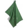 KELA Utierka Cora 100% bavlna svetlo zelená/zelený kvet 70,0x50,0cm KL-12825