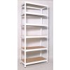 Biedrax Regál 60 x 60 x 240 cm biely 6 políc