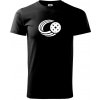 Florbal lopta - Tričko extra veľké (5-8XL) - 5XL ( Čierna )