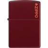 Zapaľovač Zippo 66083 Merlot Zippo Logo