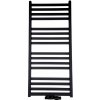 Regnis LOX, vykurovacie teleso 530x1500mm so stredovým pripojením 50mm, 712W, čierna matná, LOX150/50/D5/BLACK