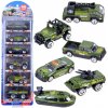 JOKO Sada Kovové Vojenské Autíčka 6ks