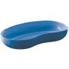 Plastová miska v tvare obličky, modrá (Rozmery: 26 x 13,7 x 4 cm.)