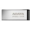 ADATA Flash Disk 32GB UR350, USB 3.2 Dash Drive, kov čierna