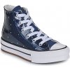 Converse Členkové tenisky CHUCK TAYLOR ALL STAR EVA LIFT GLITTER PLATFORM Modrá