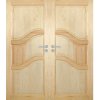 ArchoD - Dvojkrídlové drevené dvere dyhované z borovice Pasadena