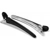 BraveHead Hair Clips Aluminium/Plastic Black 12 ks