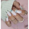 Claresa Megastar nail art gél silver flicker 10 g