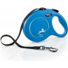 Vodítko Flexi New Classic L pásek 8 m/50 kg modré (FX-23013)