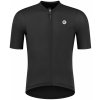 Aerodynamický cyklodres Rogelli DISTANCE s krátkym rukávom, čierny