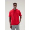 POLOKOŠEĽA WOOLRICH CLASSIC AMERICAN POLO SKY RED