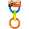 NERF DOG Preťahovadlo s tromi krúžkami