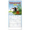 NOTIQUE nástenný Rodinný plánovací Krteček 21 x 42 cm 2027