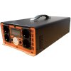 HOULI Napájací menič 12V na 230V, 2500W/5000W, čistá sínusoida, 4 zásuvky HPGC0025U 12V/50Hz/230V/EU