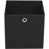 Skladací úložný box - Čierny