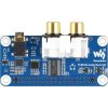 Waveshare PCM5122 HIFI I2S DAC zvuková doska pre Raspberry Pi