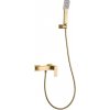 Imex BDP048-5OC PISA nástenná sprchová batéria + sprchový set kartáčované zlato