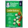 GERBER Organic chrumky s malinami a banánom 35 g