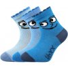 VoXX Ponožky dojčenské vtipné Kukik mix chlapčenské (3 páry) Veľ. 14-17 (9-11)