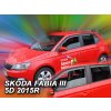 Škoda Fabia III Combi 2014-2021 (so zadnými rovné) - deflektory Heko