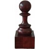 Šachová trofej drevená - Čierny Pešiak