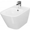 Cersanit City Závesný bidet, otvor na batériu, biela K35-045