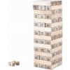 Dřevěná jenga věž 54 ks