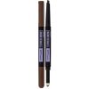 Maybelline Express Brow Satin Duo ceruzka na obočie Medium Brown 0,71 g